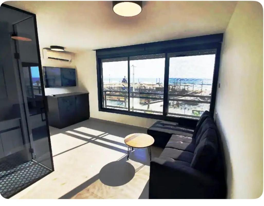 Apartament Ryo 11 דירת נופש חדשה על חוף הים נוף לים Bat Jam Zewnętrze zdjęcie